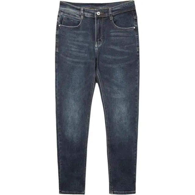 才子 男装质感通勤百搭棉柔水洗牛仔裤 男款