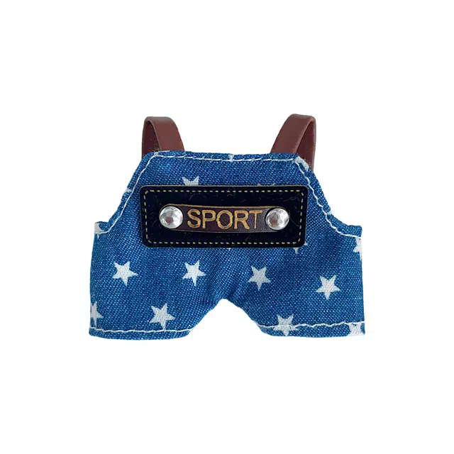 图米鱼 背带裤 玩偶挂件换装 娃衣着替