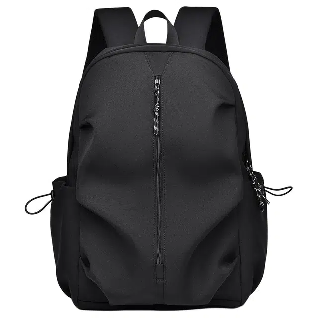 艾妮兔 潮流百搭简约差旅 聚酰胺 笔记本电脑包背包双肩吧 常规 男女同款情侣款 黑色/灰色/蓝色/豆绿/卡其色/米白色