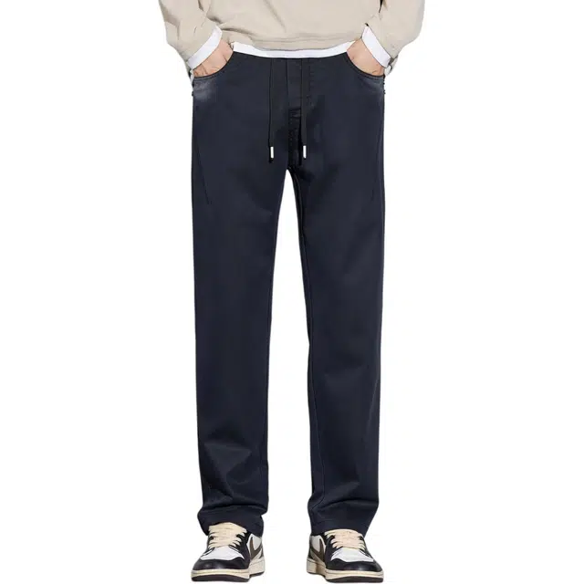 海尔斯 时尚百搭简约潮流舒适牛仔裤 男款