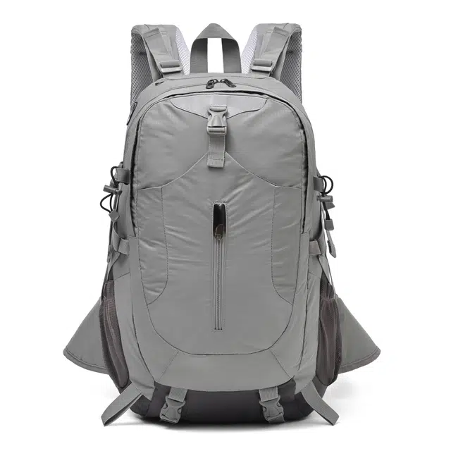 蔻蒂熊 大容量小众款百搭高颜值高中生大学生男女旅行包休闲背包 牛津布 双肩包 常规 灰色/黑色/玫红色/黄色/桔色/绿色/天蓝色/深蓝色