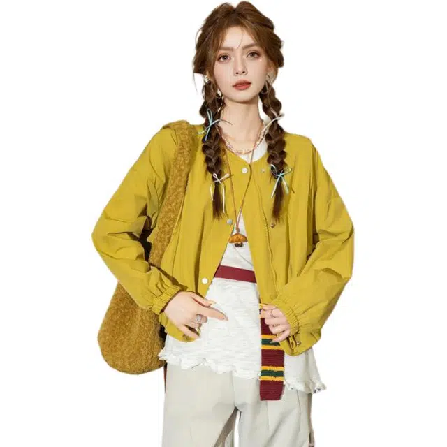 法文箱子 高级感小个子百搭夹克 女款