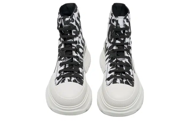 Alexander McQueen Tread Slick Graffiti