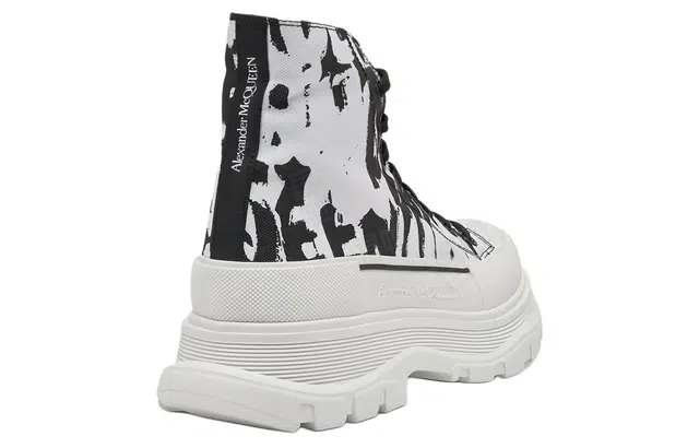 Alexander McQueen Tread Slick Graffiti