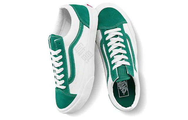 Vans Style 36 White Green