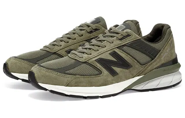 New Balance 990 V5 Camo Green