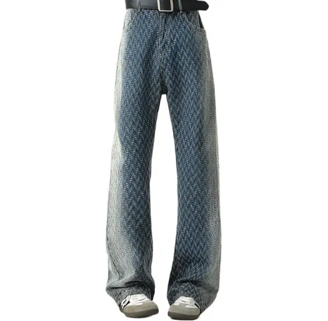 海尔斯 高街休闲潮流个性美式牛仔裤 男款