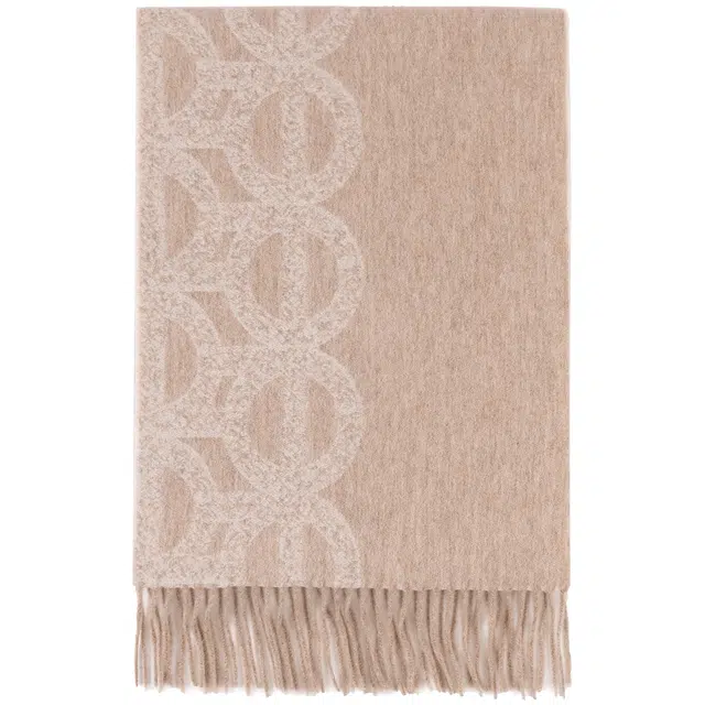 上海故事 提花加厚保暖柔软时尚优雅如梦环影礼盒装 绵羊毛 绒线围巾 女款