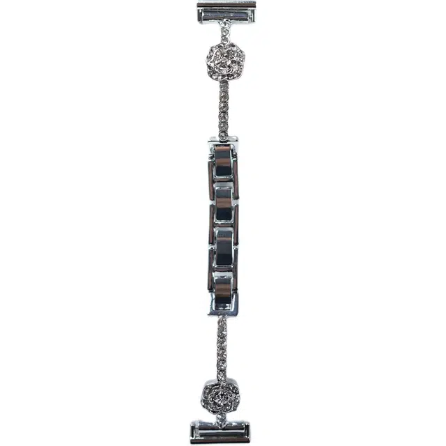 卫欣 表带 华为荣耀适用 金属材质 山茶花手镯男女通用