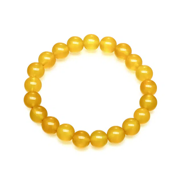 梦金园 多彩转运珠手饰 简约个性时尚日常通勤百搭 招财纳福学业事业上岸#好运 玉髓 手串 女款