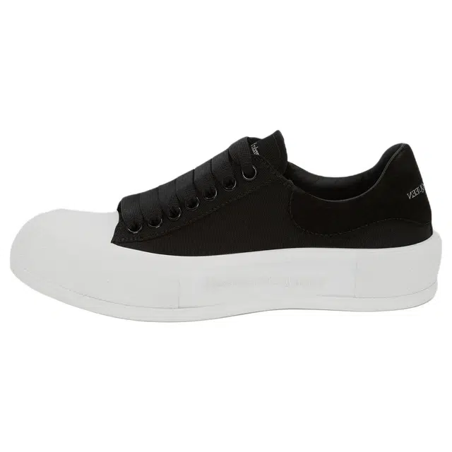 Alexander McQueen Deck Plimsoll Black