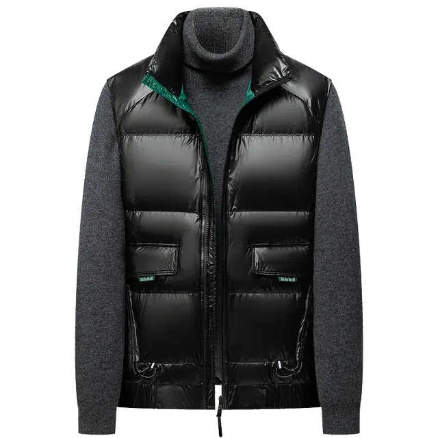 Yalu Black Gold Down Vest