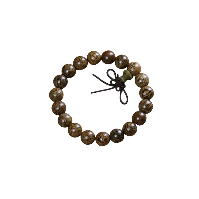 余笙情 中式复古风 转运纳财诸事顺利 珠串文玩盘玩 小众高级感 鸡翅木 手串 男女同款情侣款