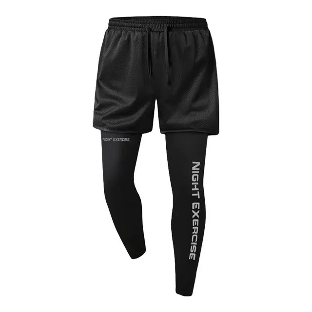 海尔斯 速干运动简约字母百搭修身休闲裤 男款