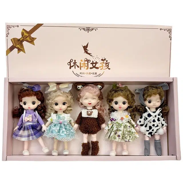 图米鱼 洋娃娃仿真公主玩偶 陪伴安抚 过家家玩具