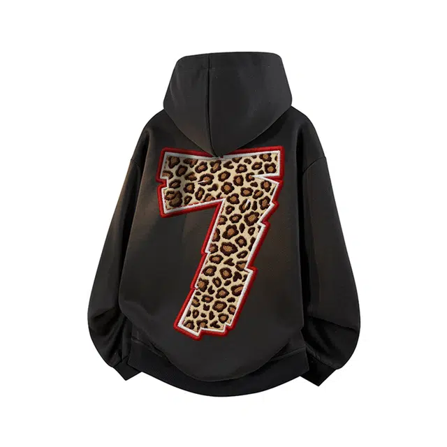 物质公式 复古美式潮牌连帽袋鼠兜高街潮流卫衣 男女同款