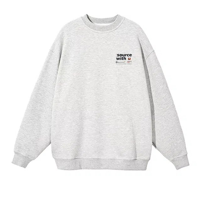 source with u oversize