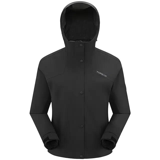 探路者  户外登山徒步轻盈  防风保暖冲锋衣 女款