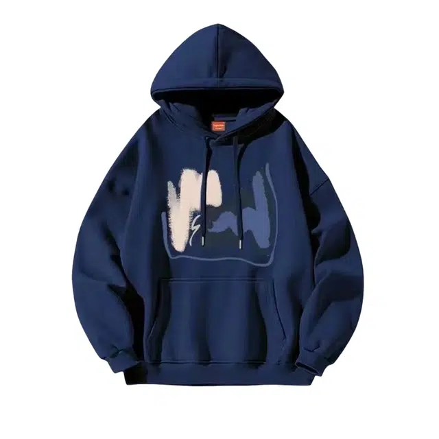 吉姆沃克卫衣 美式复古冬季 百搭连帽加绒加厚秋冬款宽松上衣