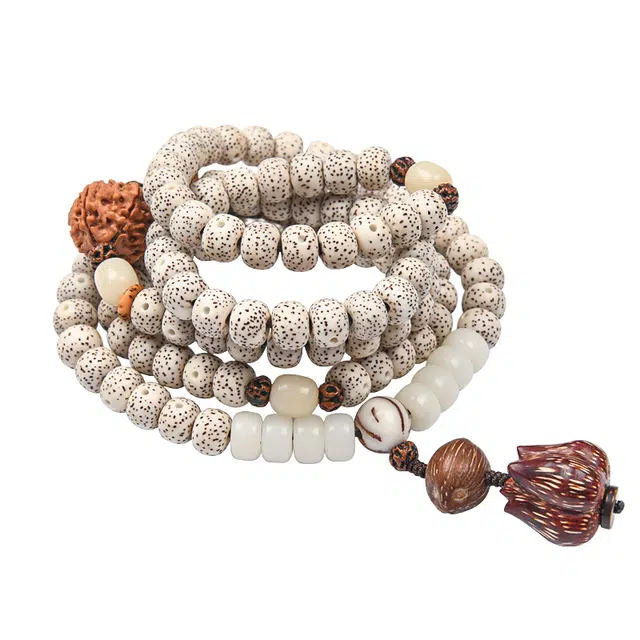 仙园韵 新中式复古国风民族特色好运连连佛珠念珠收藏级小众设计百搭 星月菩提 手串 男女同款情侣款