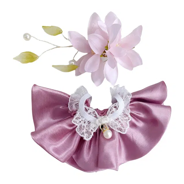 图米鱼 精灵套装 马卡龙 坐坐派对裙紫色 娃衣着替