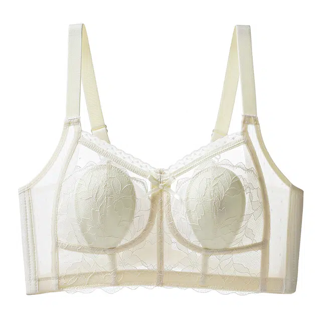 图兰朵 大胸显小兔耳杯软支撑收副乳防下垂文胸 女款