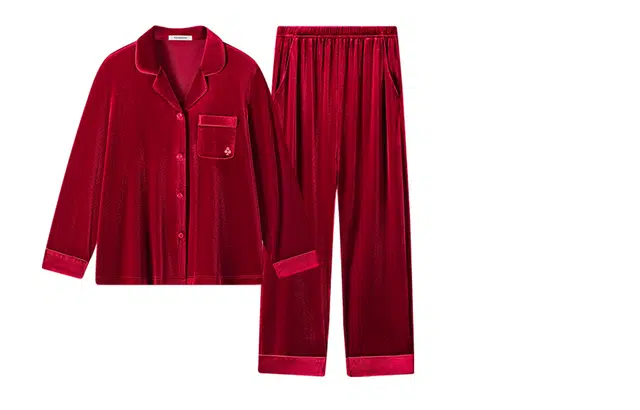 有棵树 秋冬季轻奢金丝绒保暖女士家居服加绒开衫长袖长裤丝滑暖绒可外穿睡衣套装 女款