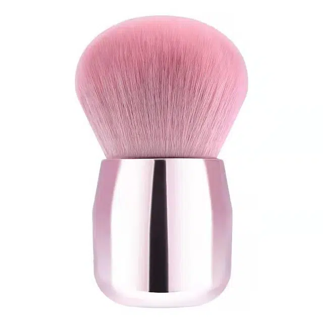 顽顽  蘑菇头散粉刷腮红刷一支装定妆刷便携单支软毛粉底化妆刷 定妆