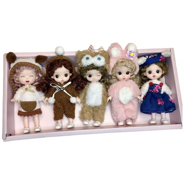 图米鱼 公主礼盒套装玩偶换装 陪伴安抚 过家家玩具