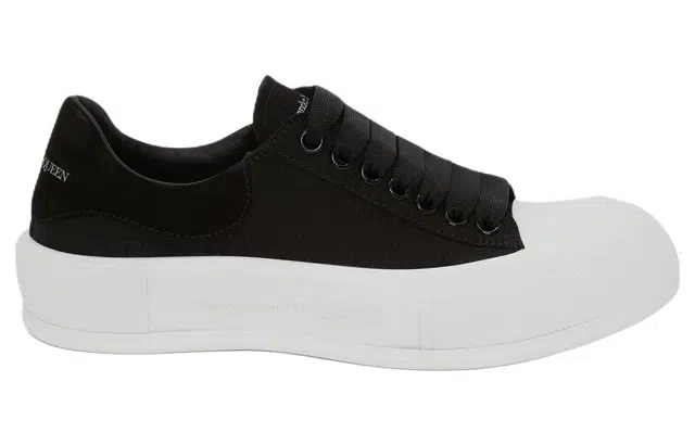 Alexander McQueen Deck Plimsoll Black