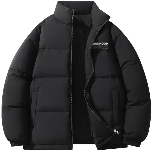 ROBINHOOD Flame Logo Down Jacket