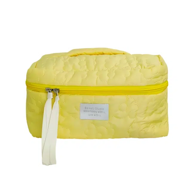 几多萌大容量糖果可爱收纳包旅行便捷高颜值花朵手提化妆包