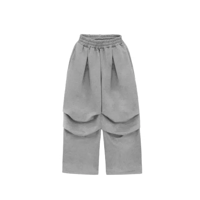 TREEMINGBIRD Rivet Sweat Set-up Pants