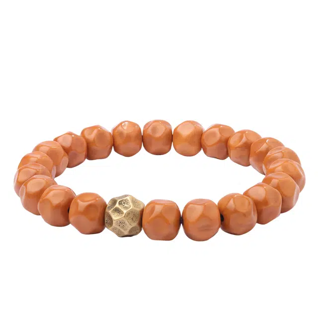 三檀小舍 国风国潮新中式潮酷精雕纹理 百搭轻奢高级感小众招财盘玩文玩 猴头核桃 手串 男女同款情侣款