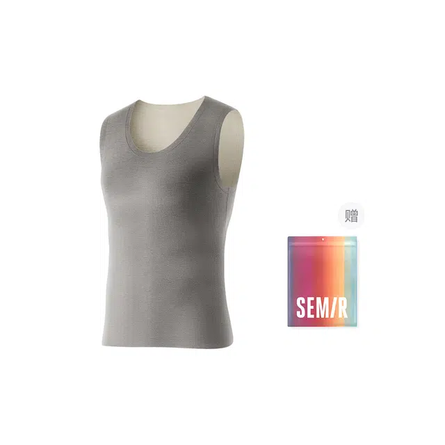 森马 强绒暖系列 加厚柔软舒适保暖背心 男款