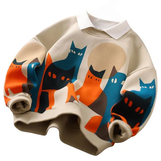 吉姆沃克卫衣 春秋冬款卡通休闲打底衫长袖运动上衣潮童装