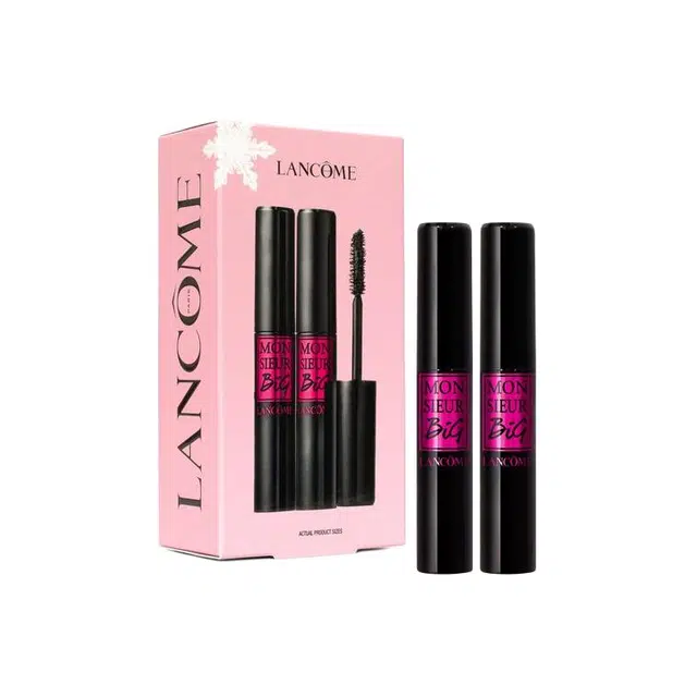 兰蔻 礼盒装二重奏睫毛膏 易上色卷翘