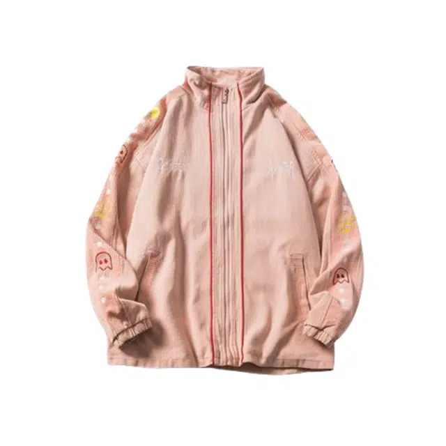 吉姆沃克外套 潮牌秋冬季灯芯绒情侣夹克男女款