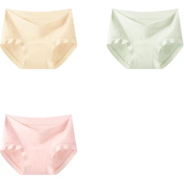 帕兰朵 孕妇纯棉低腰怀孕期专用孕中晚期早期全棉抗菌透气薄款三角内裤 女款