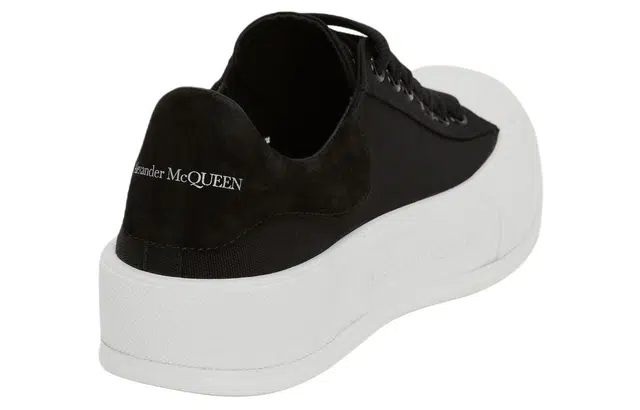 Alexander McQueen Deck Plimsoll Black
