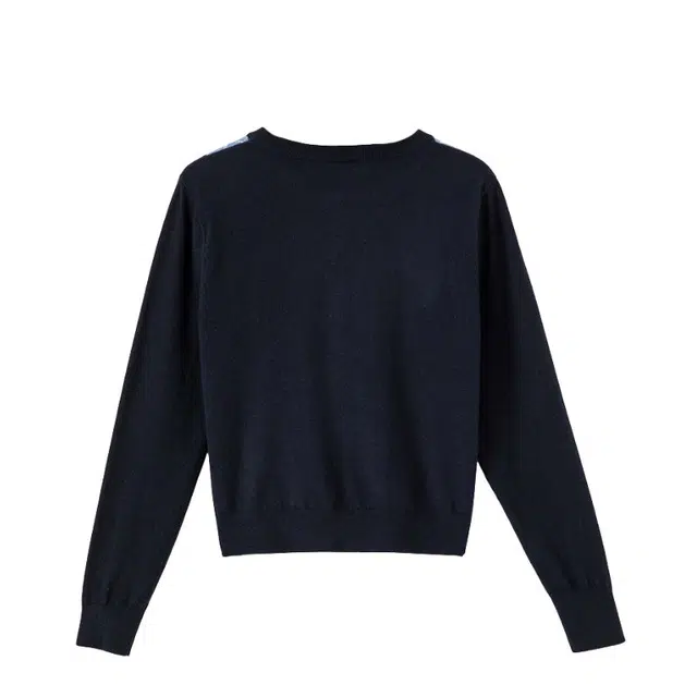 晚白 简约圆领高弹力排扣设计亲肤不扎肤针织衫 女款