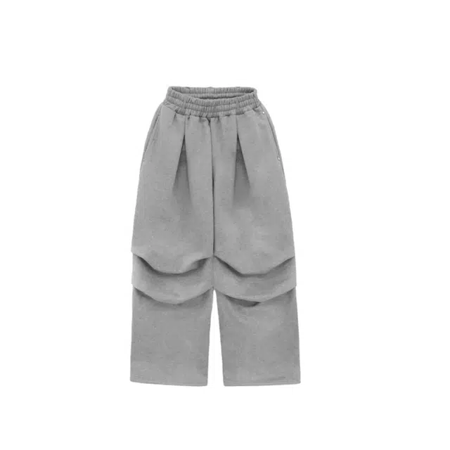 TREEMINGBIRD Rivet Sweat Set-up Pants