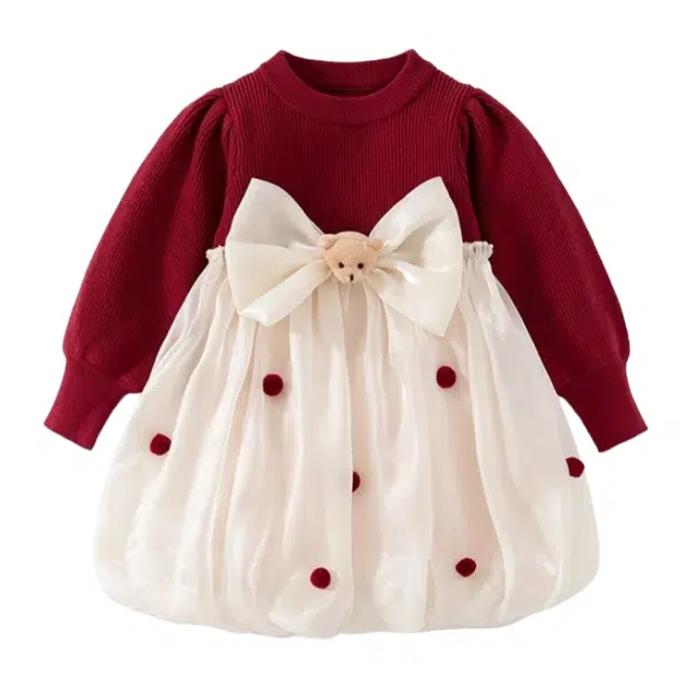 吉姆沃克连衣裙 周岁宝宝礼服洋气小女孩儿童公主裙子秋季