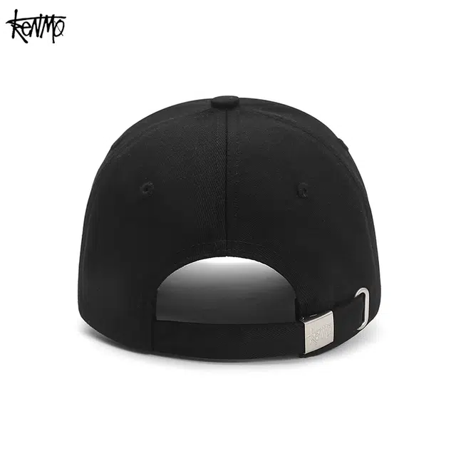 肯默 简约刺绣 棉 鸭舌帽 男女同款情侣款