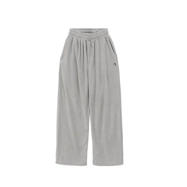 TREEMINGBIRD Terry Set-up Pants