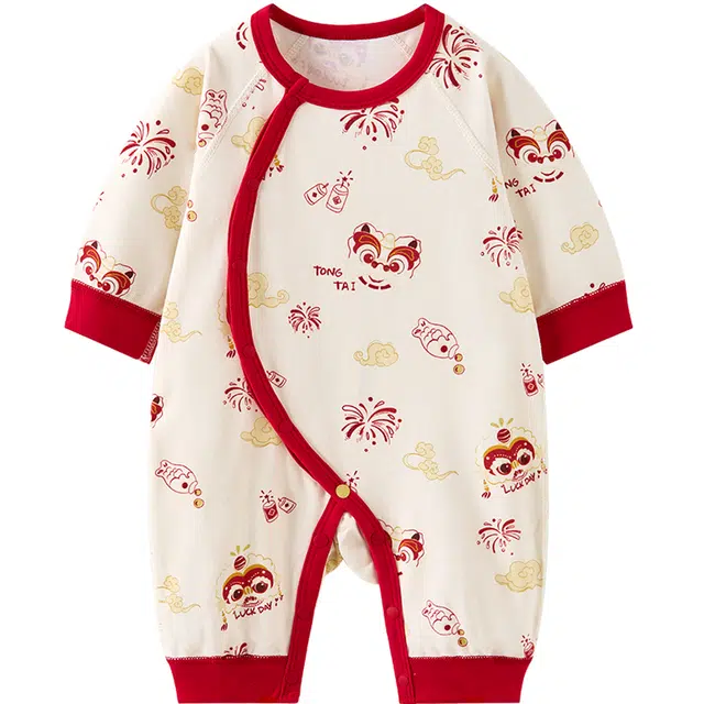 童泰连体衣 舒适亲肤透气百搭 婴幼童