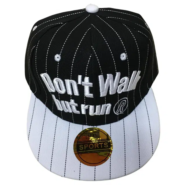 艾佳微 街舞嘻哈帽个性条纹字母标时尚青春 户外运动 百搭潮流 腈纶 棒球帽 男女同款情侣款