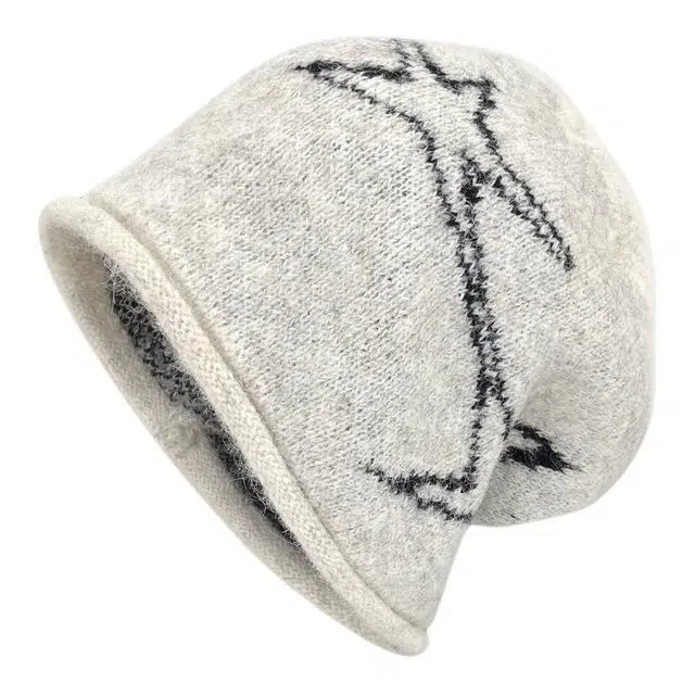 木林森 日系街头星星卷边时尚百搭甜酷冷帽 针织 绒线帽 男女同款情侣款