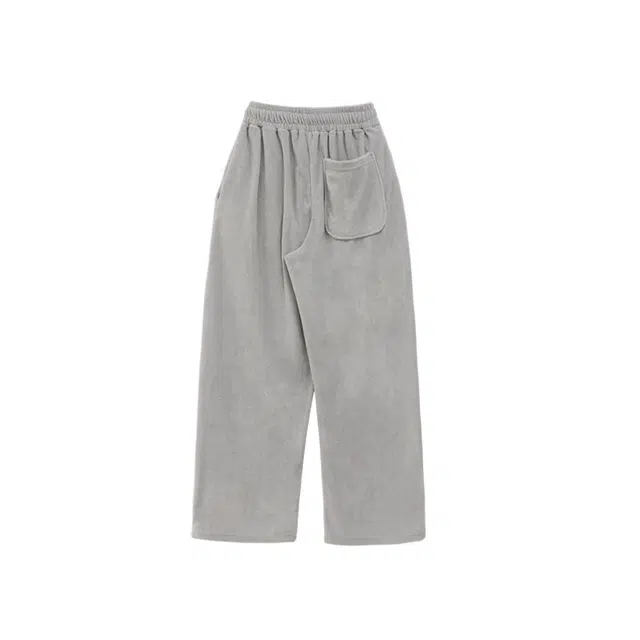TREEMINGBIRD Terry Set-up Pants