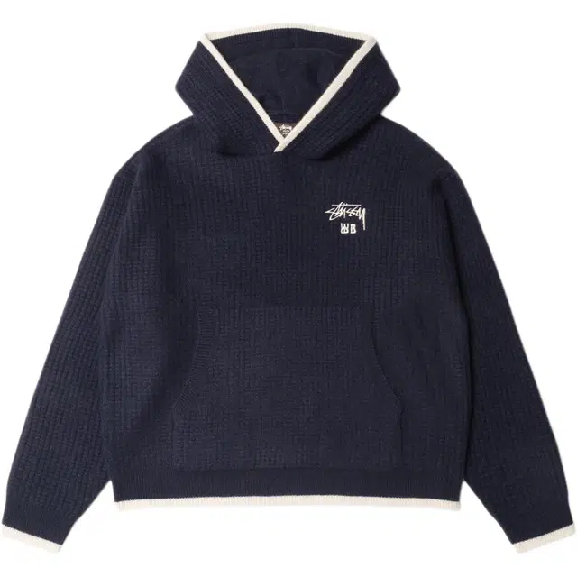Stussy Wales Bonner FW25 CASHMERE HOODIE logo